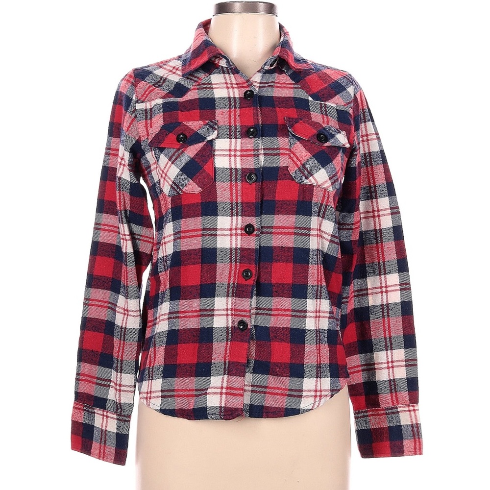 Unisex Molokai Surf plaid flannel shirt